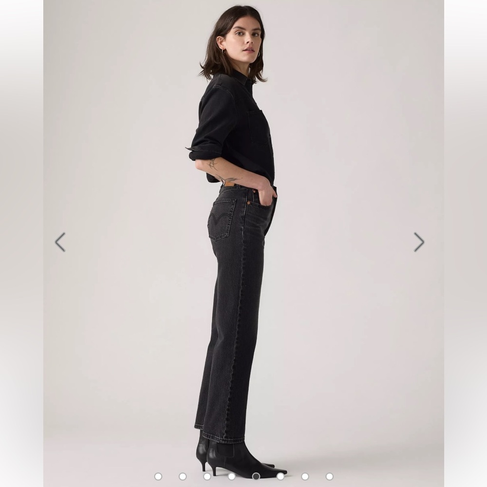 Levi’s ribcage ankle straight jean
